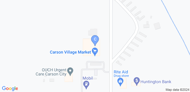 Map to Carson City BJJ